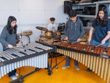 Drumheadz spiller ved Musikskoledage i Tivoli
"Den Grønne Scene"