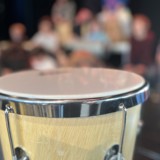 Trommedag for elever sammen med Musikskolens trommelærere